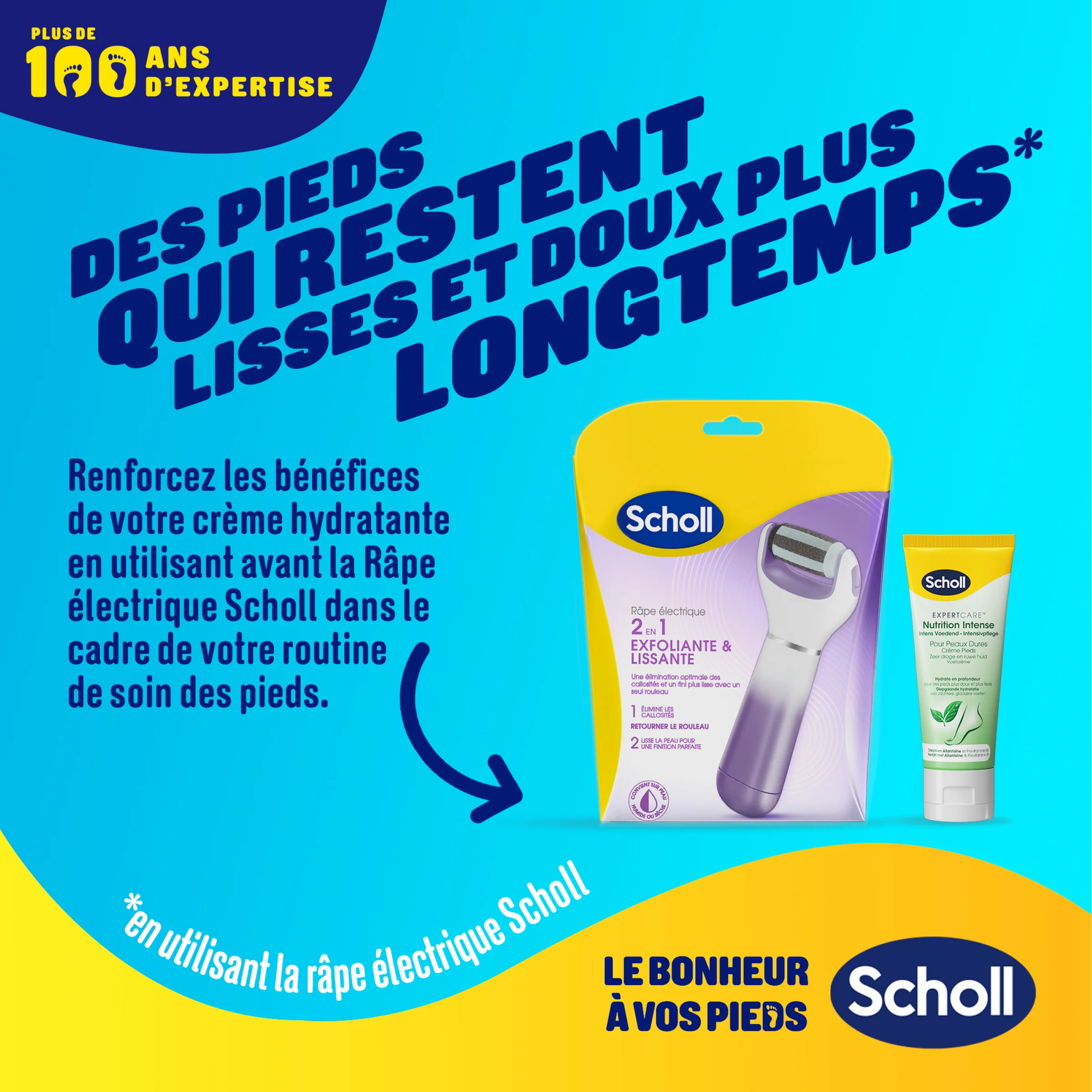 Scholl Crème Pieds Nutrition intense pour peaux dures, 75ml - Image 9