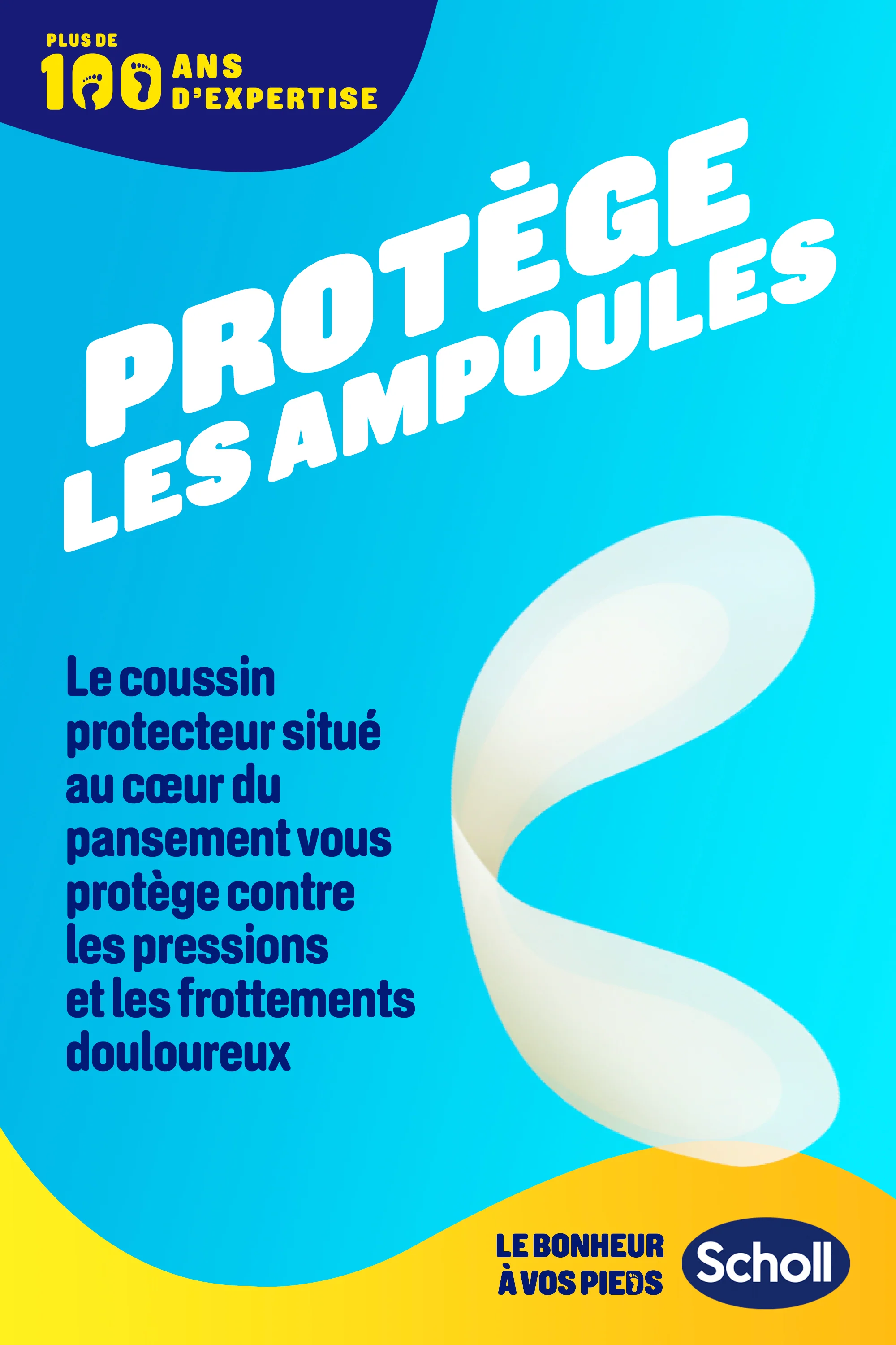 Pansements Ampoules Grand Format pour talon - 5 pansements - Image 3