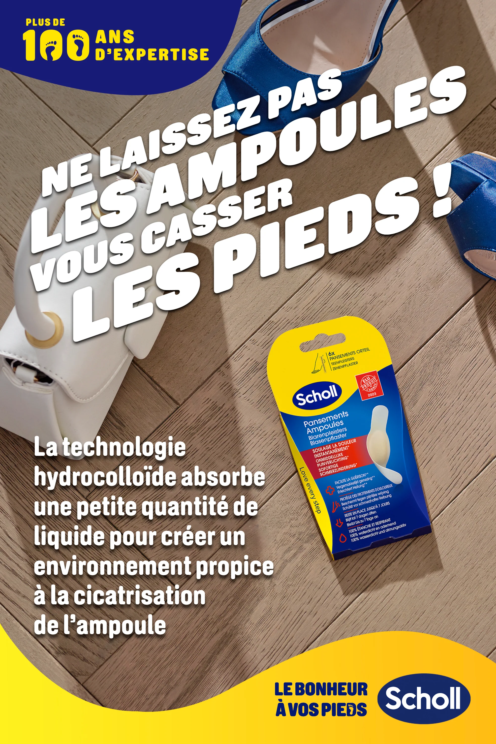 Pansements Ampoules Petit format pour orteils - 6 pansements - Image 4