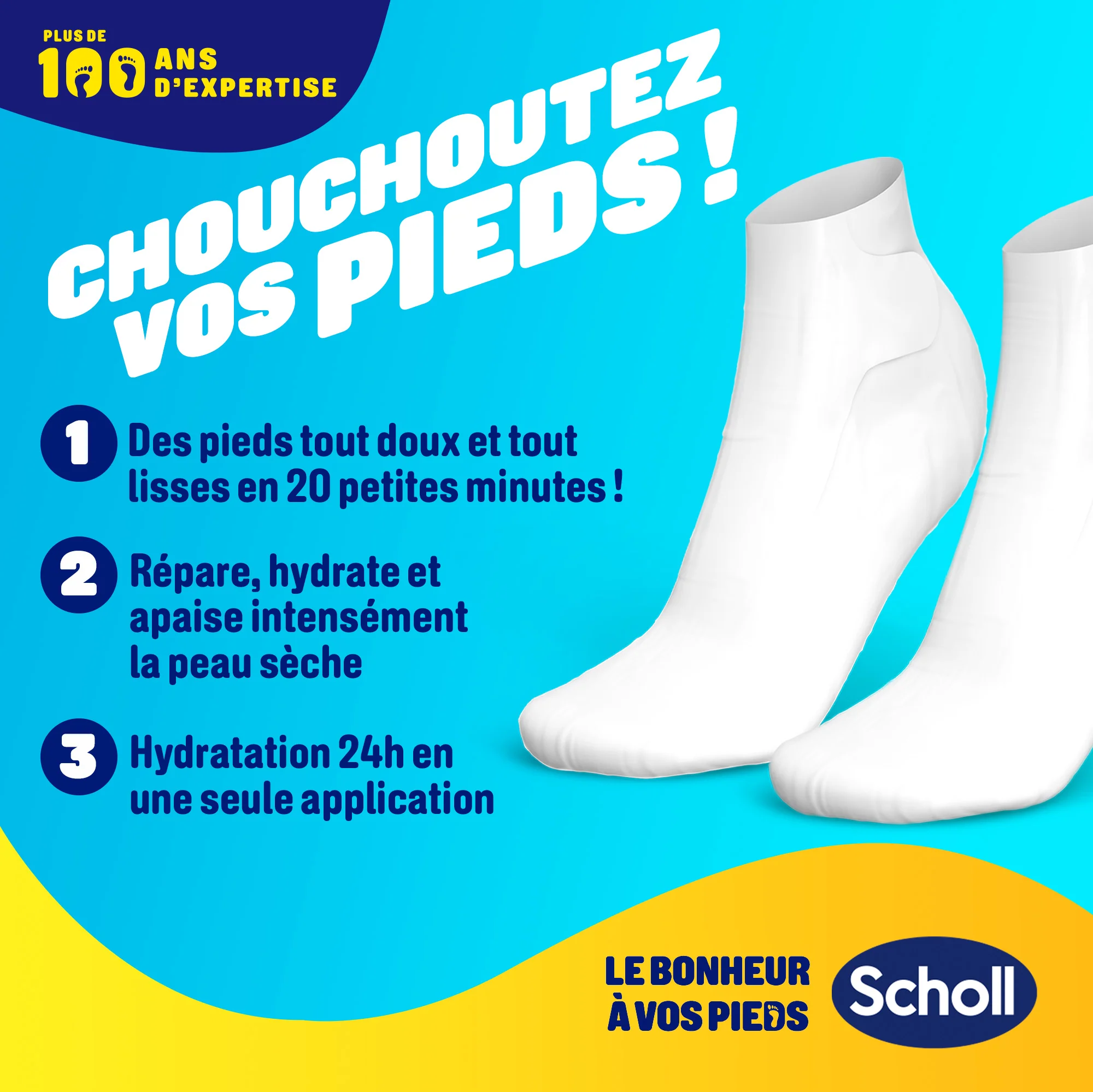 Scholl Masque Pieds Relaxant - Image 3