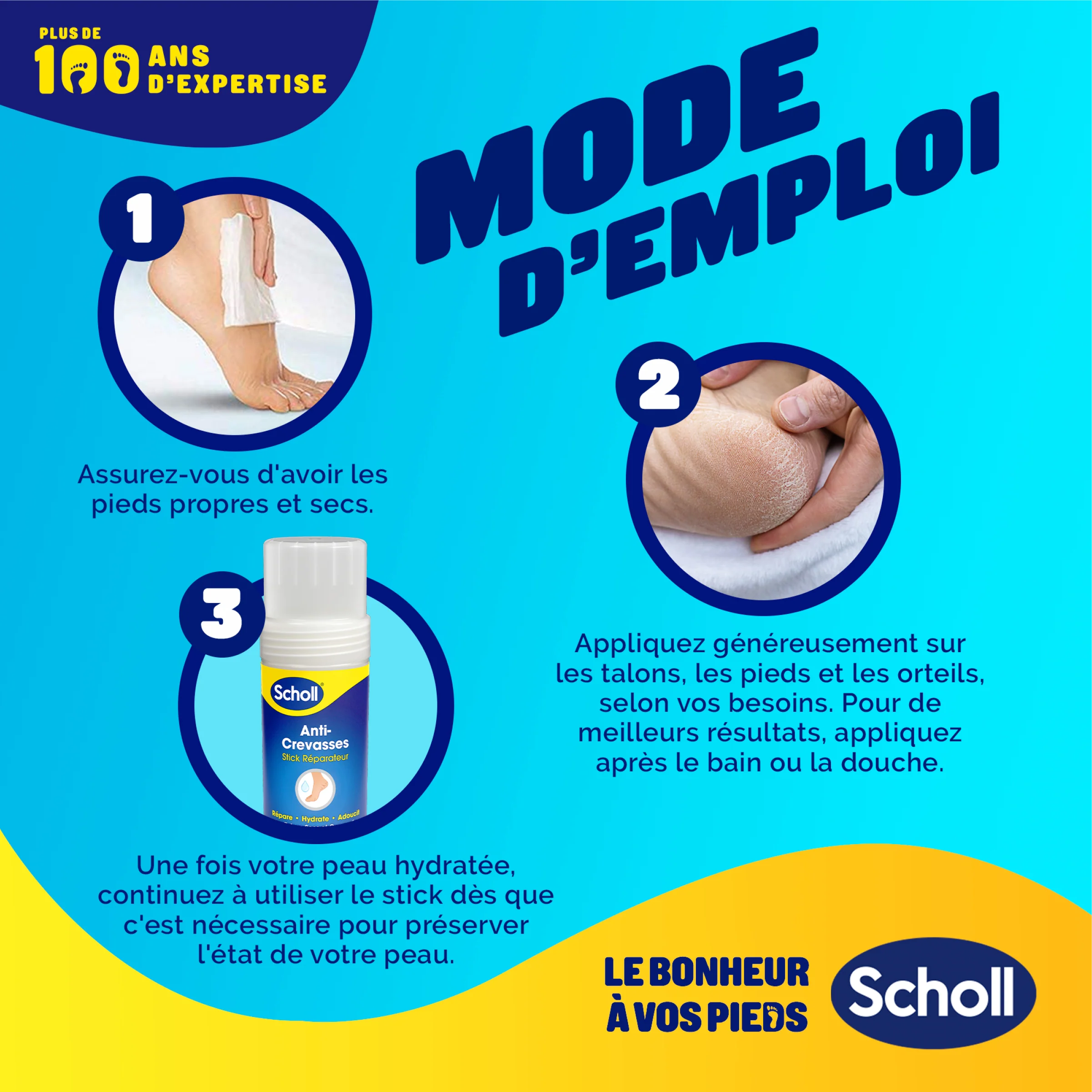 Scholl Stick Anti-Crevasses 70g - Image 7