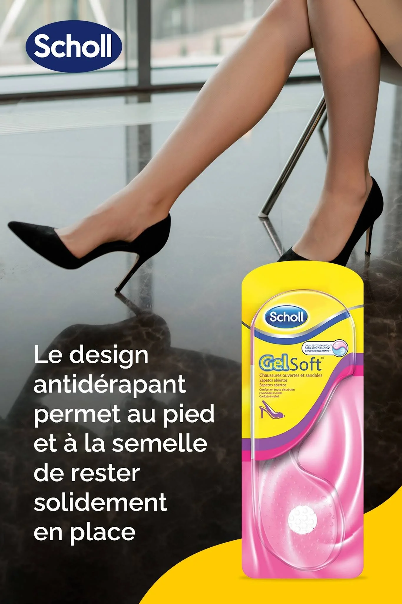Semelle Gel Soft pour Elle Chauss. Ouvertes - Image 3