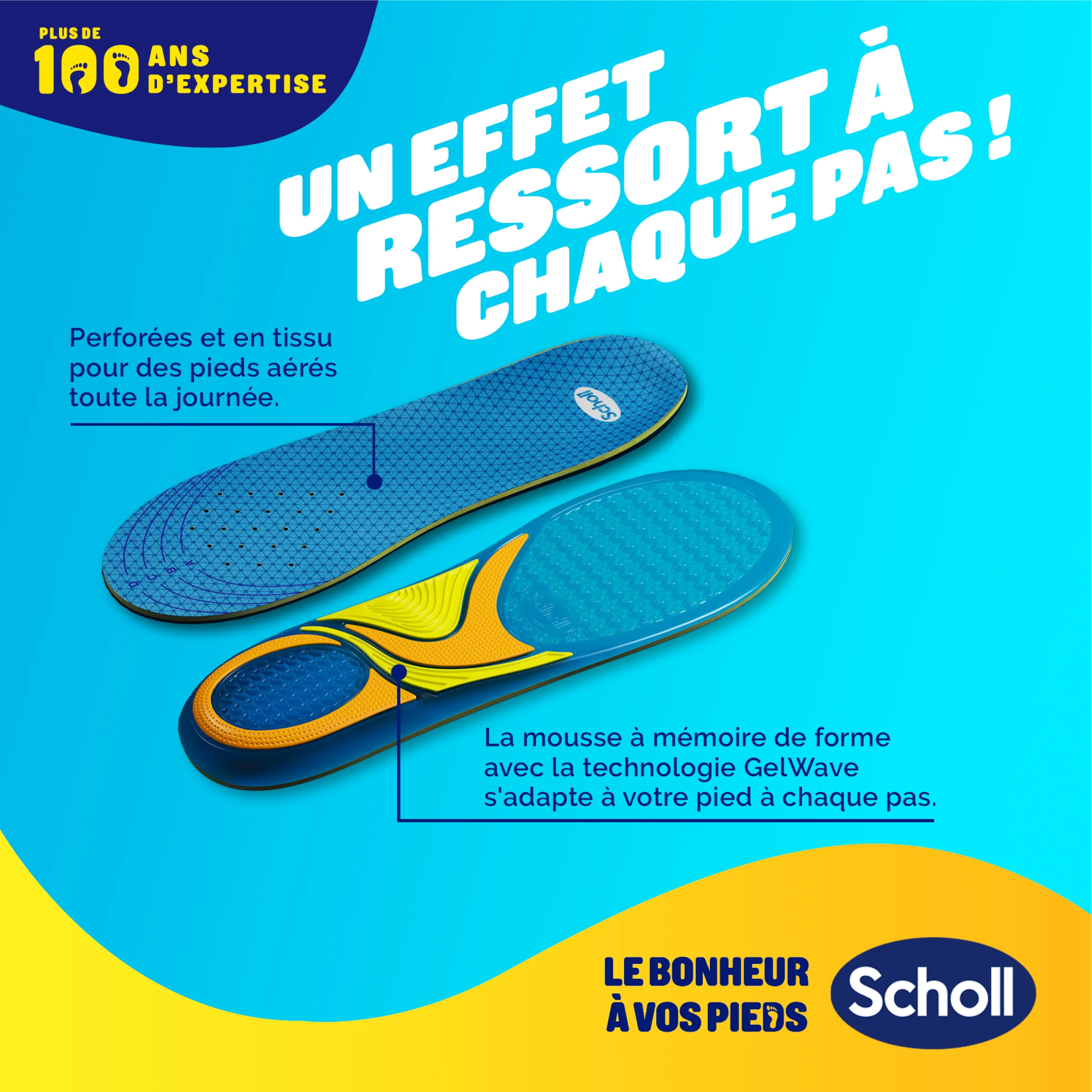 Semelles Scholl GelActiv Décontractées - Pointure 35.5-40.5 - Image 5