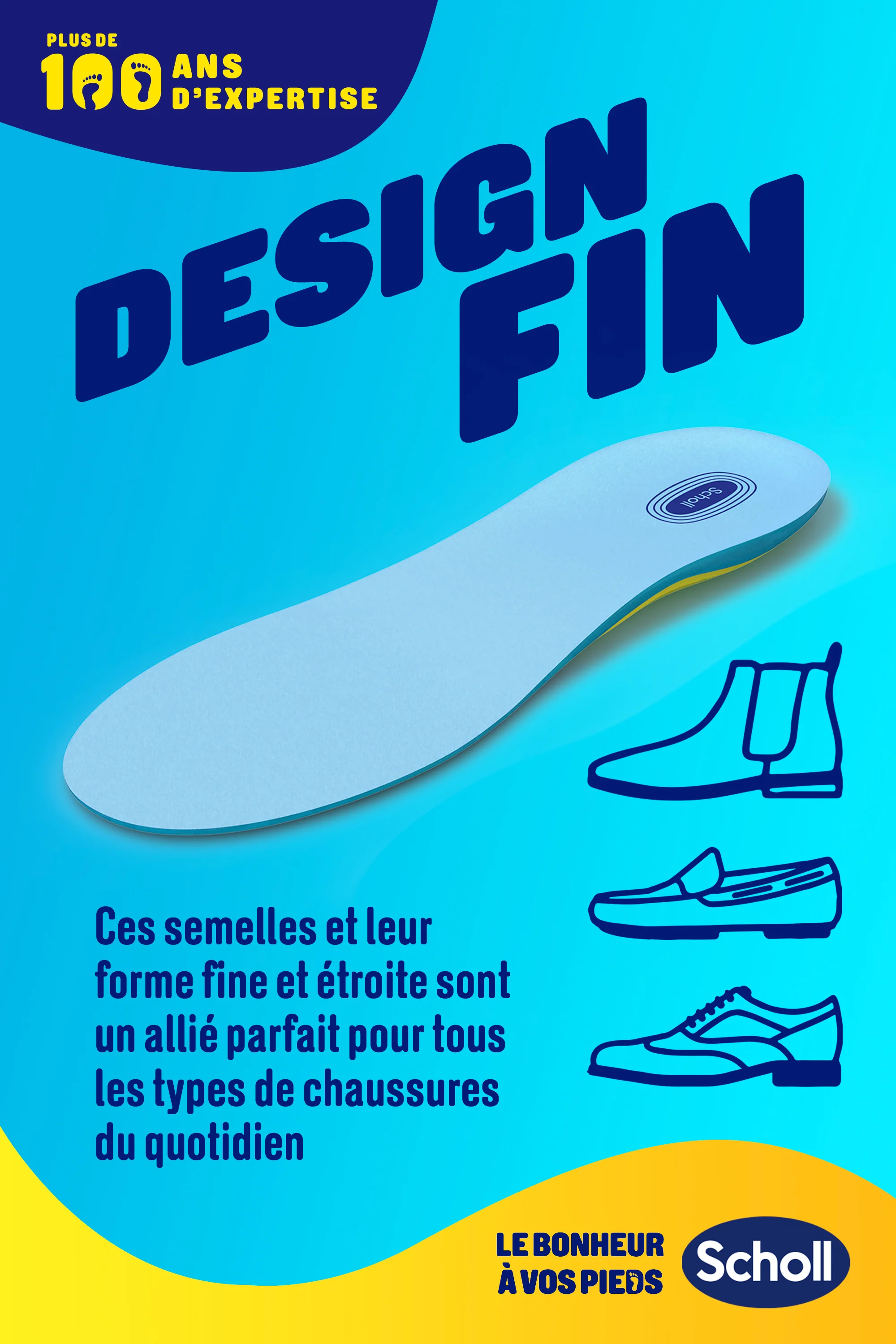Semelles Scholl GelSoft Quotidien Homme - Pointure 40-46.5 - Image 3